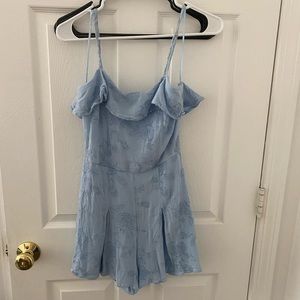 Francesca’s Light Blue Romper